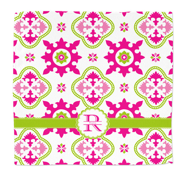 Custom Suzani Floral Microfiber Dish Rag (Personalized)