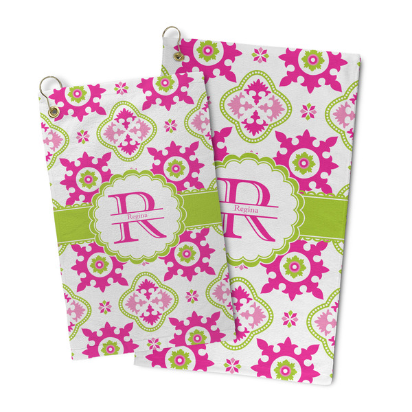 Suzani Floral Microfiber Golf Towel - PARENT/MAIN