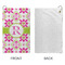 Suzani Floral Microfiber Golf Towels - Small - APPROVAL