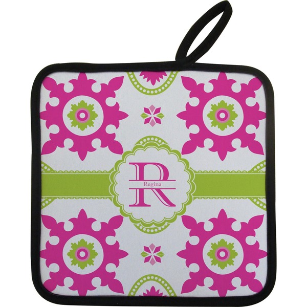 Suzani Floral Neoprene Pot Holder