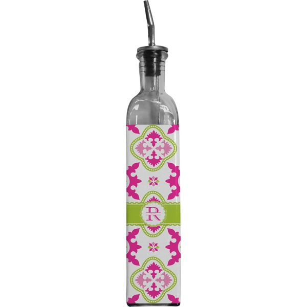 Custom Suzani Floral Oil Dispenser Bottle (Personalized)