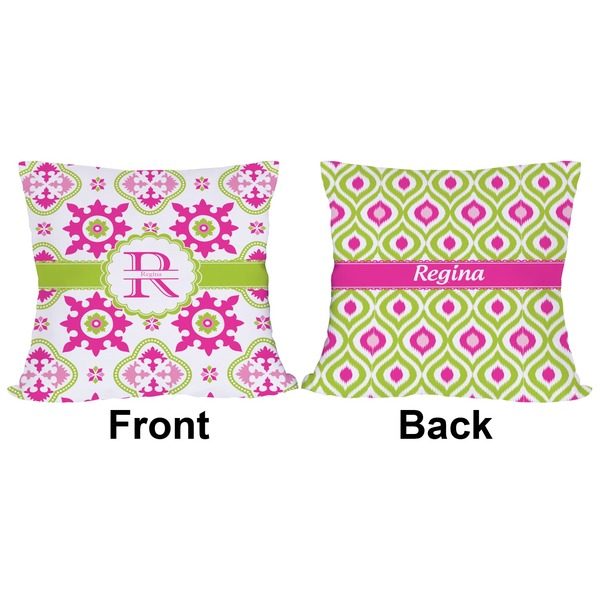 Suzani Floral Outdoor Pillow - 18x18