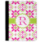 Suzani Floral Padfolio Clipboards - Large - FRONT