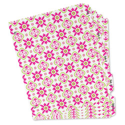 Suzani Floral Binder Tab Divider Set (Personalized)