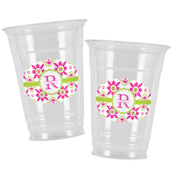 Suzani Floral Party Cups - 16oz - Alt View