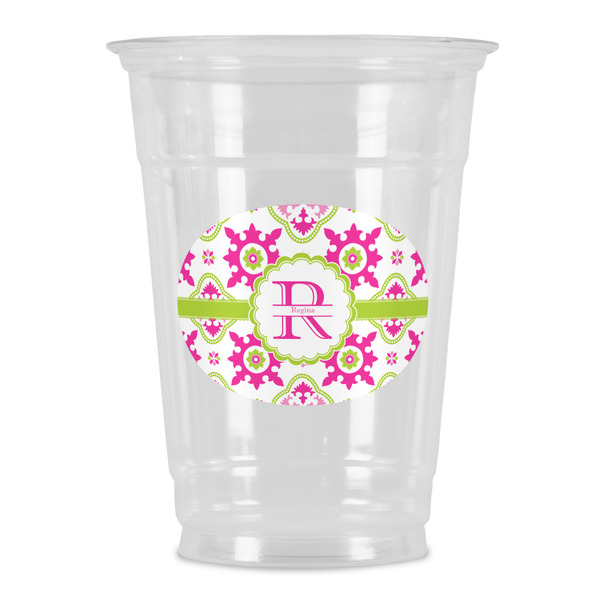 Custom Suzani Floral Party Cups - 16oz (Personalized)