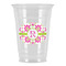 Suzani Floral Party Cups - 16oz - Front/Main