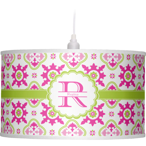 Suzani Floral Pendant Lamp Shade