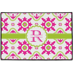 Suzani Floral Door Mat - 36"x24" (Personalized)