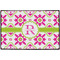 Suzani Floral Personalized Door Mat - 36x24 (APPROVAL)