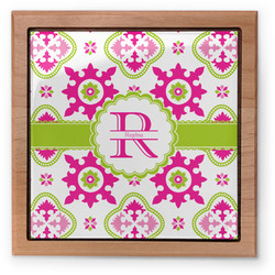 Suzani Floral Pet Urn w/ Name and Initial