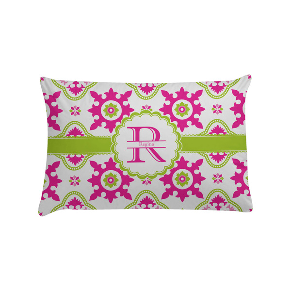 Custom Suzani Floral Pillow Case - Standard (Personalized)