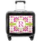 Suzani Floral Pilot Bag Luggage with Wheels