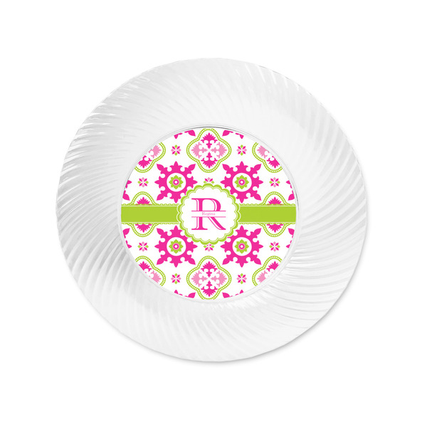 Suzani Floral Plastic Party Appetizer & Dessert Plates - Approval