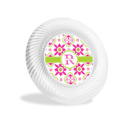 Suzani Floral Plastic Party Appetizer & Dessert Plates - 6" (Personalized)