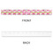 Suzani Floral Plastic Ruler - 12" - APPROVAL
