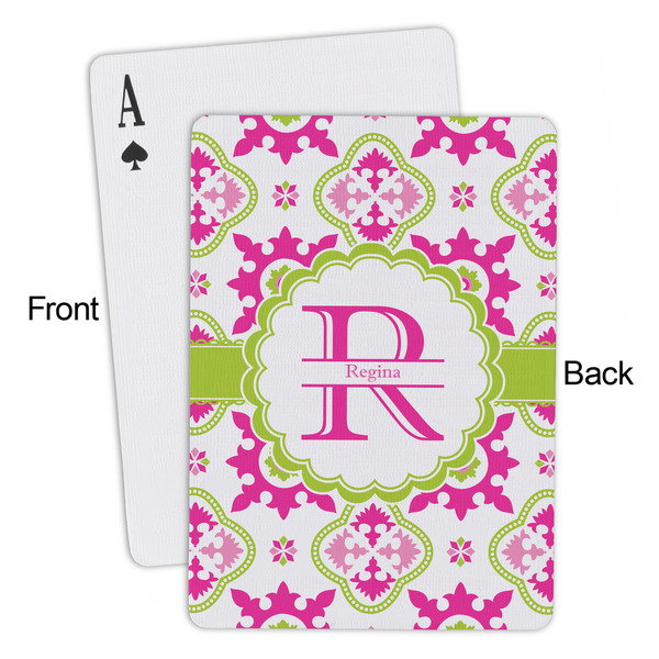 Suzani Floral Playing Cards - Approval
