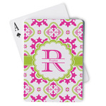Suzani Floral Playing Cards (Personalized)