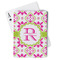 Suzani Floral Playing Cards - Front View