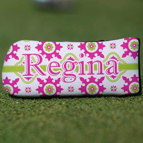 Custom Suzani Floral Blade Putter Cover (Personalized)