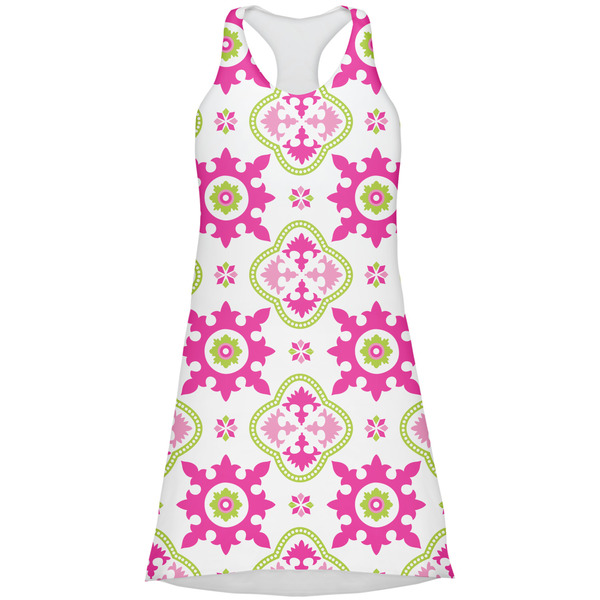 Custom Suzani Floral Racerback Dress - Large