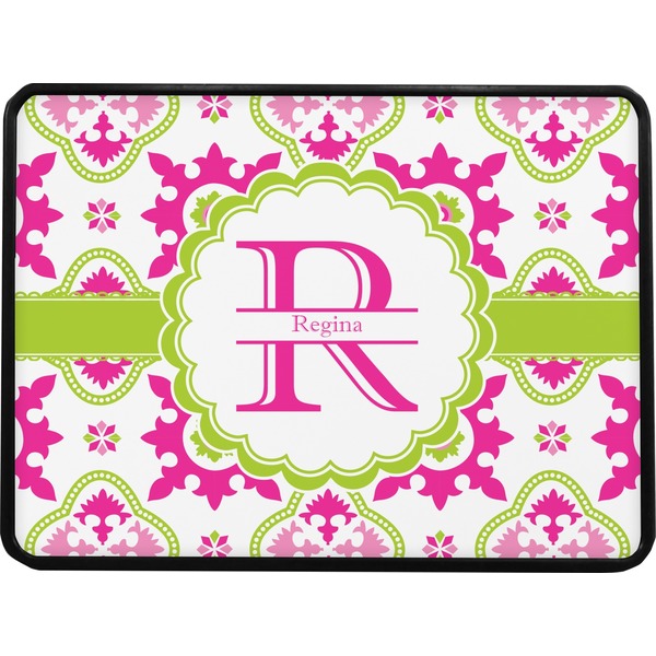 Suzani Floral Rectangular Trailer Hitch Cover (Personalized)