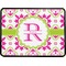 Suzani Floral Rectangular Trailer Hitch Cover (Personalized)