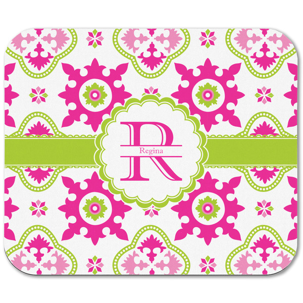 Suzani Floral Rectangular Mouse Pad - APPROVAL