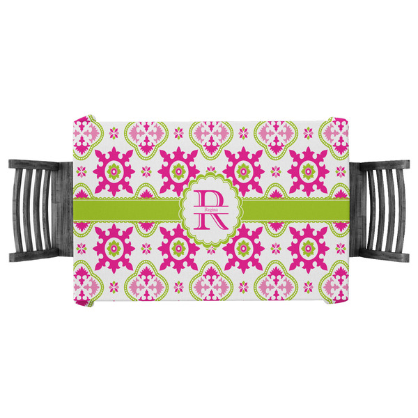 Custom Suzani Floral Tablecloth - 58"x58" (Personalized)