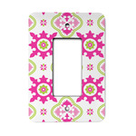 Suzani Floral Rocker Style Light Switch Cover - Single Switch