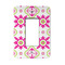 Suzani Floral Rocker Style Light Switch Cover - Single Switch