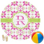Suzani Floral Round Beach Towel (Personalized)
