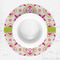 Suzani Floral Round Linen Placemats - LIFESTYLE (single)