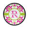 Suzani Floral Round Patch