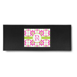 Suzani Floral Rubber Bar Mat (Personalized)