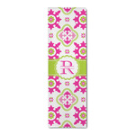 Suzani Floral Runner Rug - 2.5'x8' w/ Name and Initial