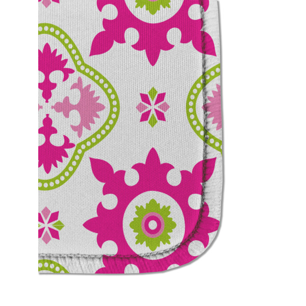 Suzani Floral Sanitizer Holder Keychain - Detail