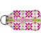 Suzani Floral Sanitizer Holder Keychain - Small (Back)