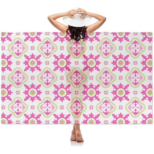 Custom Suzani Floral Sheer Sarong