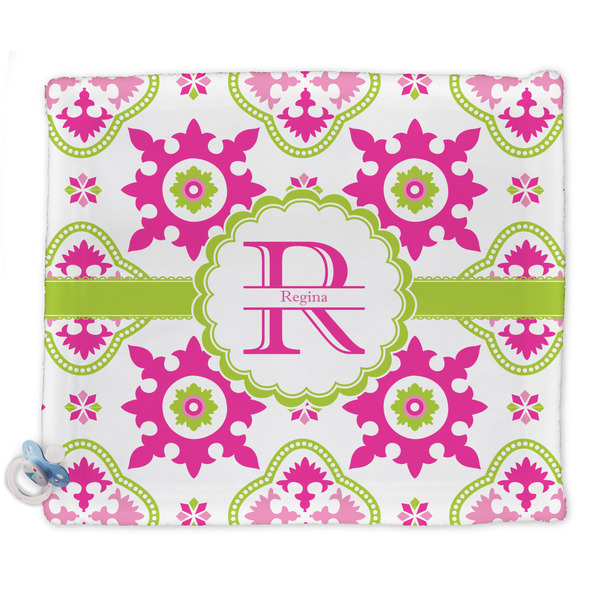 Custom Suzani Floral Security Blanket (Personalized)