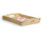 Suzani Floral Serving Tray Wood Small - Corner