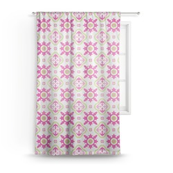 Suzani Floral Sheer Curtain - 50"x84" (Personalized)