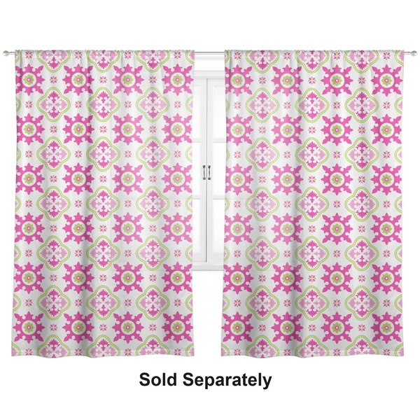 Suzani Floral Sheer Curtains