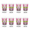 Suzani Floral Shot Glass - White - Set of 4 - APPROVAL