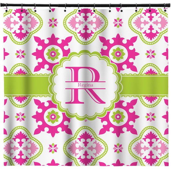 Custom Suzani Floral Shower Curtain (Personalized)