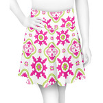 Suzani Floral Skater Skirt - Small