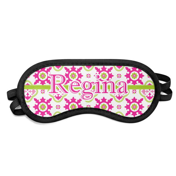 Custom Suzani Floral Sleeping Eye Mask (Personalized)