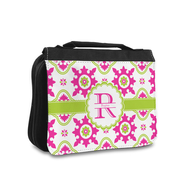 Custom Suzani Floral Toiletry Bag - Small (Personalized)