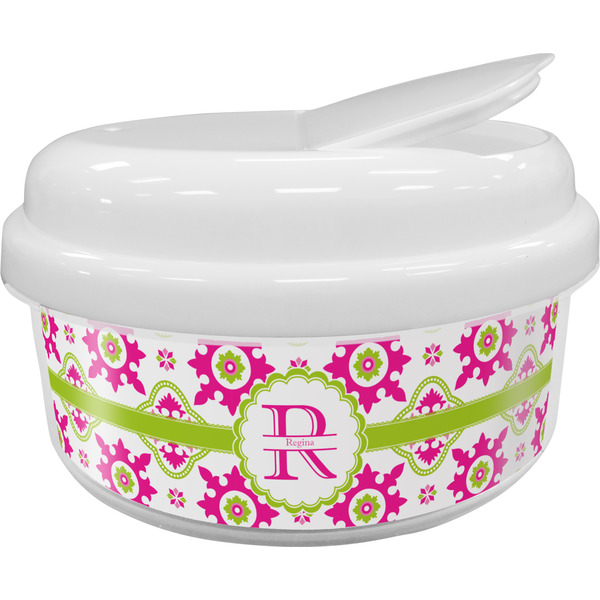 Custom Suzani Floral Snack Container (Personalized)