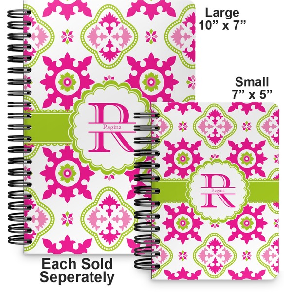 Suzani Floral Spiral Journal - Comparison